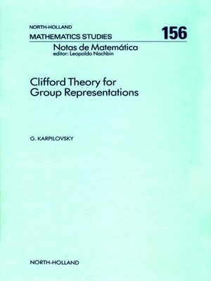 cover image of Clifford Theory for Group Representations